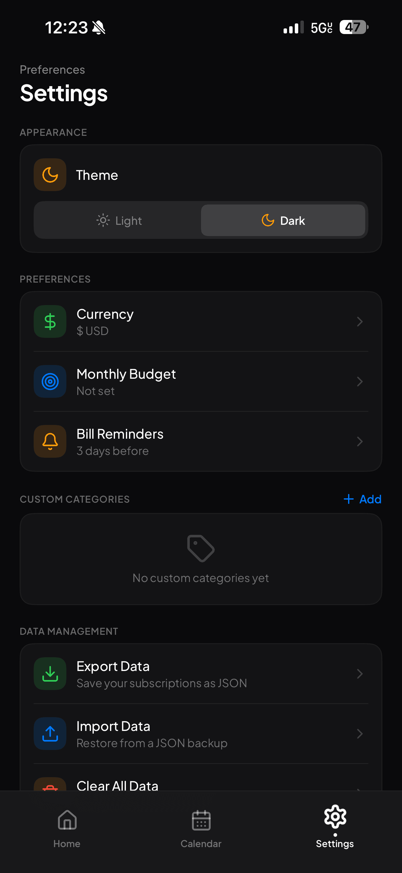 TrakSub screenshot 4