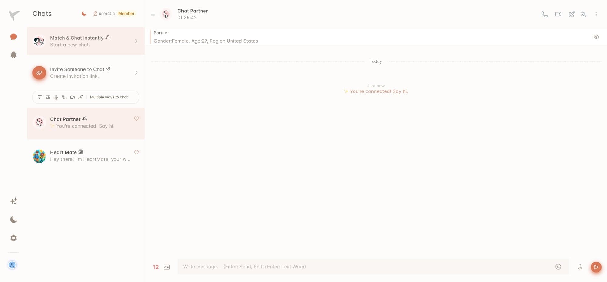 ThXChat screenshot 5