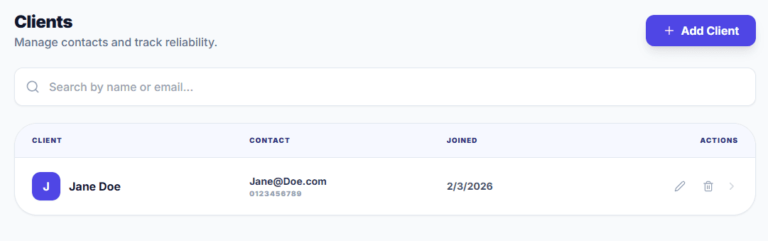 ShowUp Calendar screenshot 2