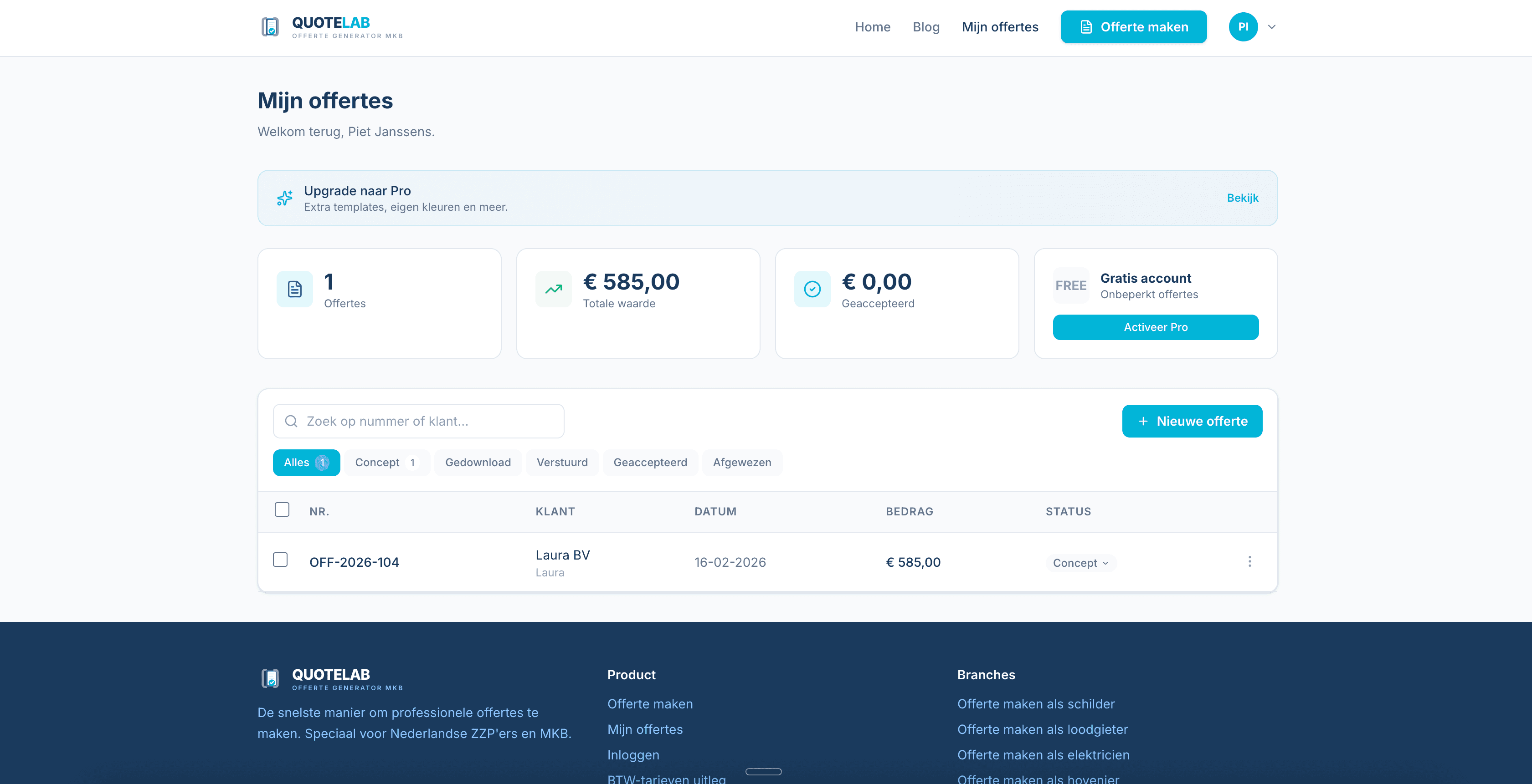 QuoteLab screenshot 3