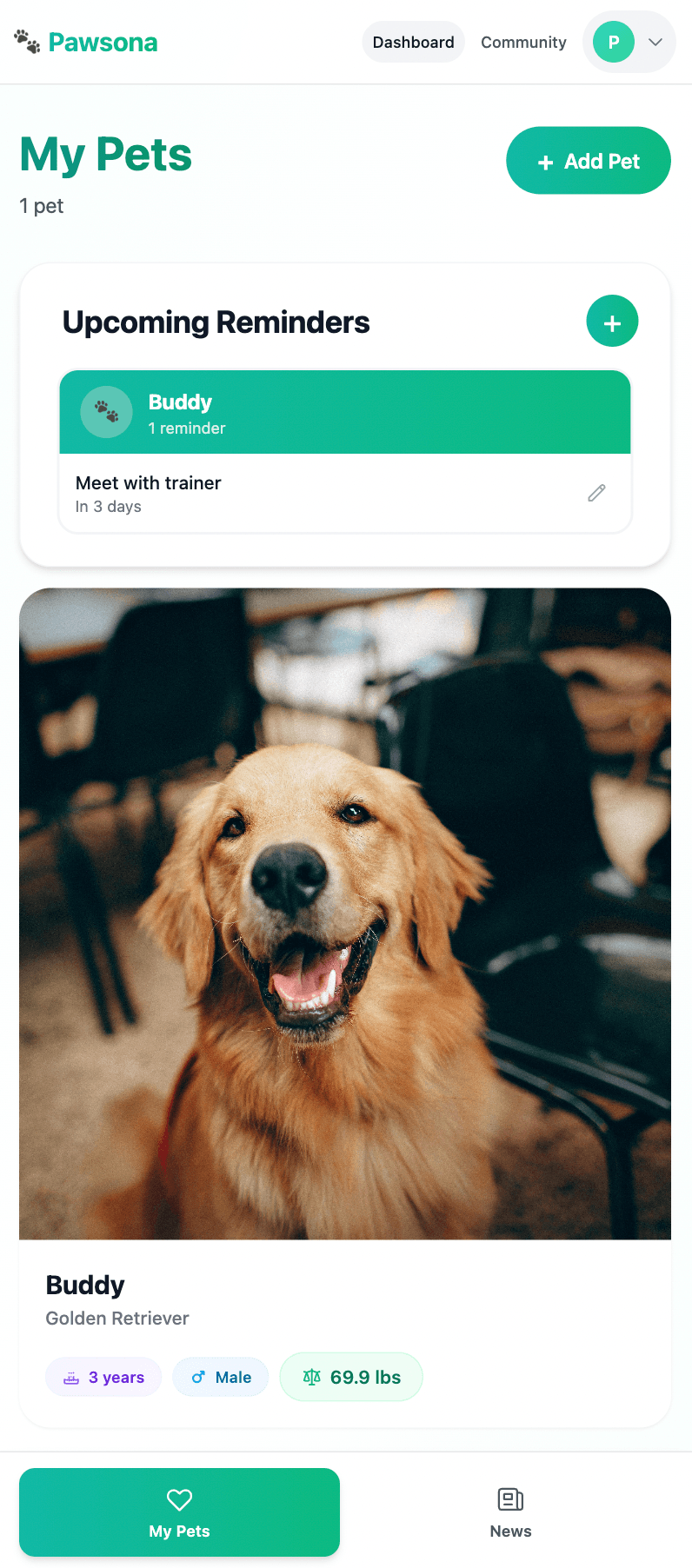 Pawsona screenshot 2