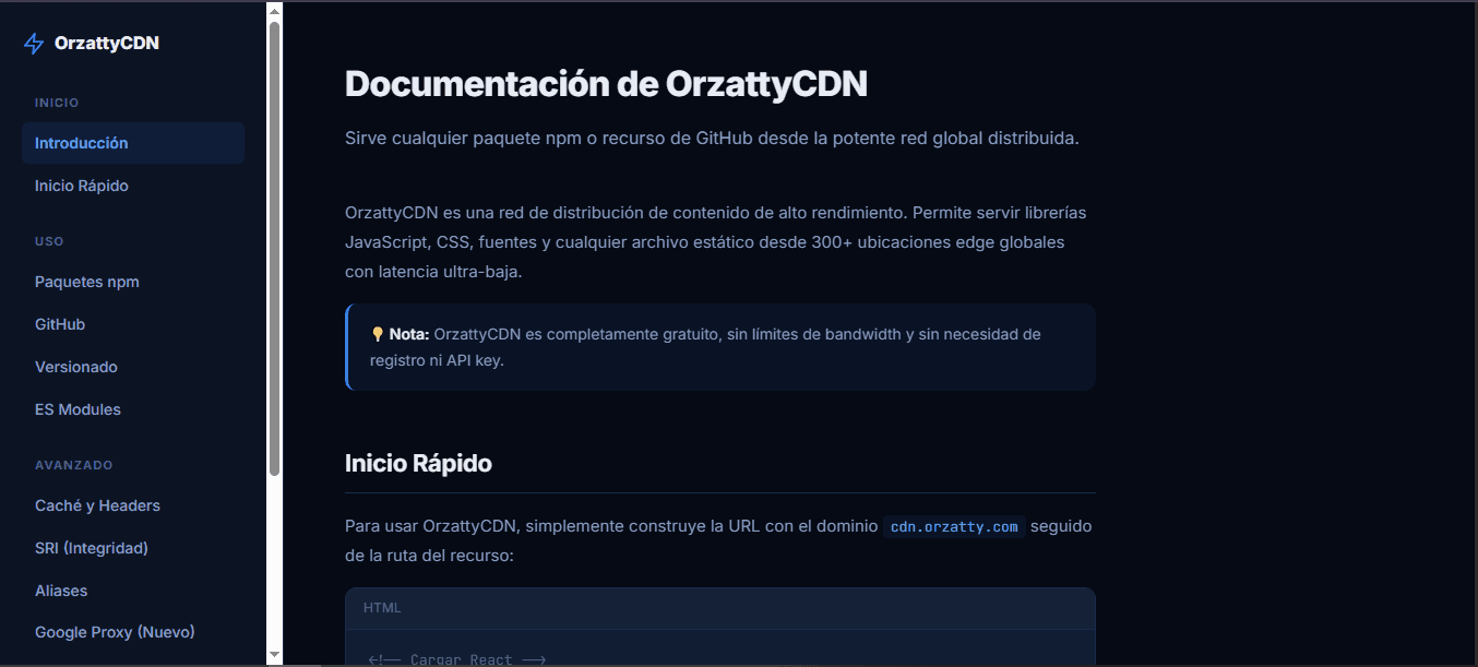 OrzattyCDN screenshot 2
