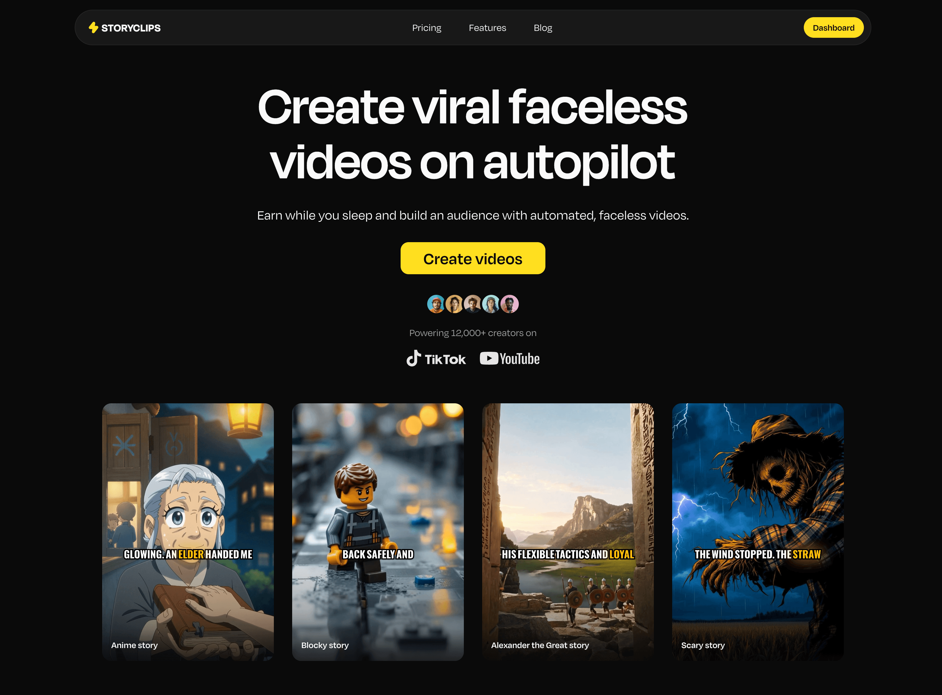 Storyclips screenshot 1