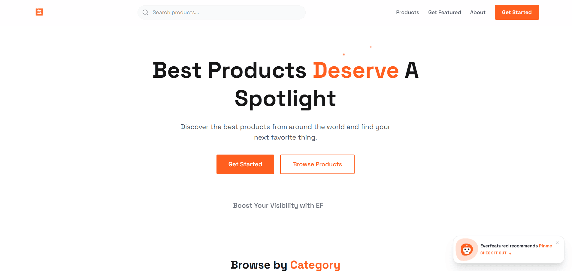 EverFeatured screenshot 2