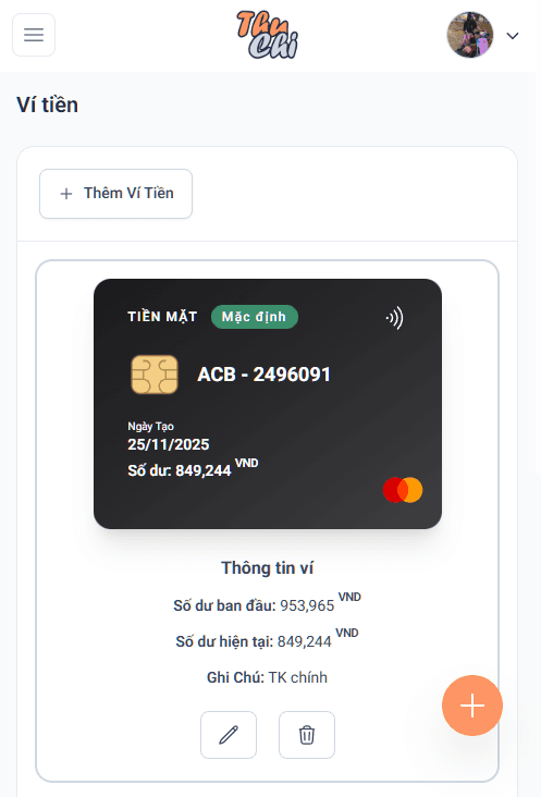 Thu Chi screenshot 4