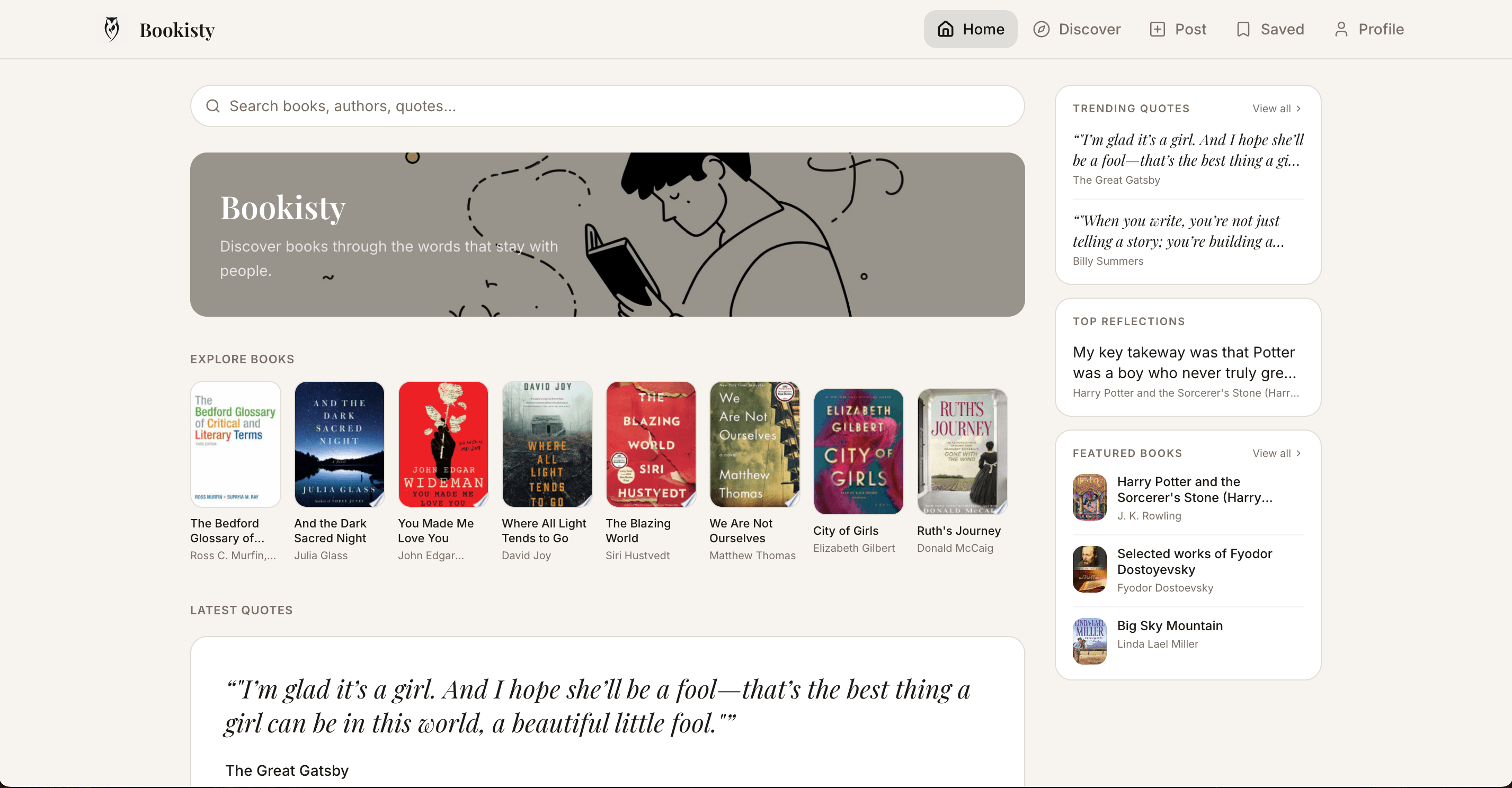 Bookisty screenshot 1