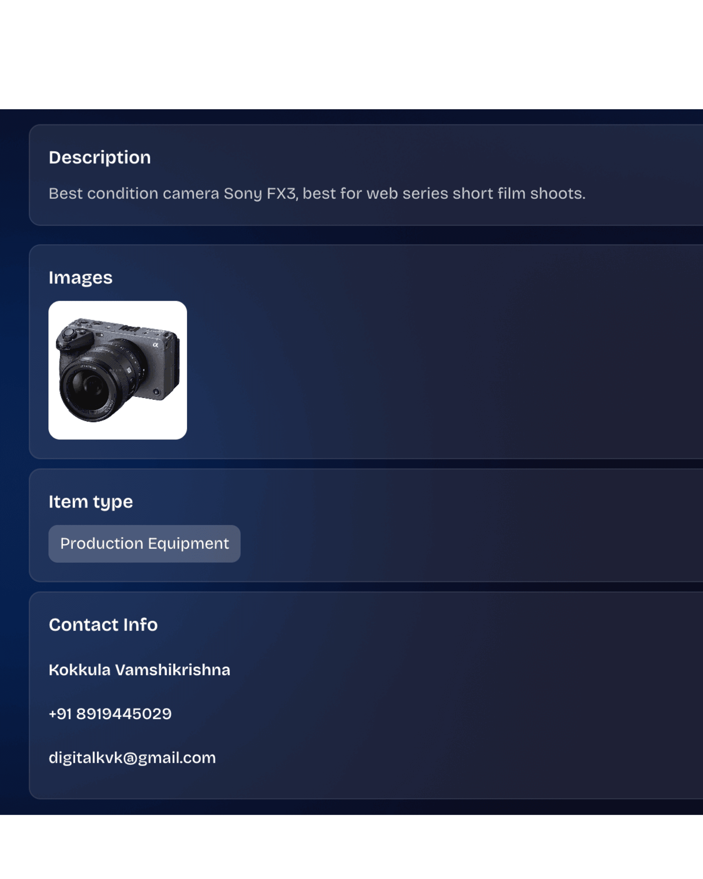 PITCHBLU - The Filmmaking Ecosystem screenshot 7