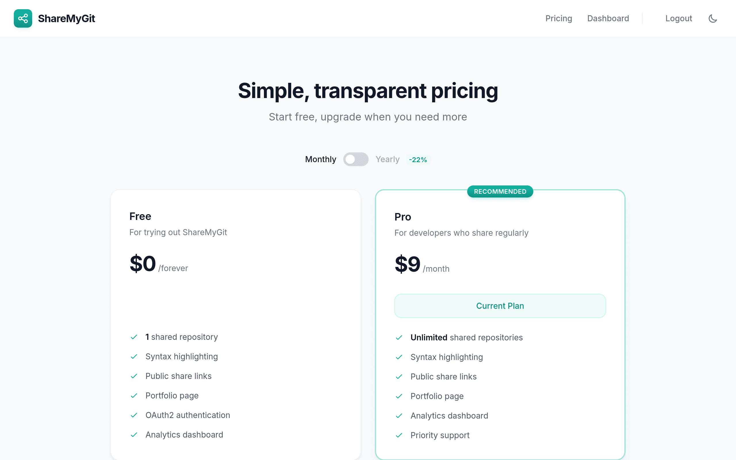 ShareMyGit screenshot 3