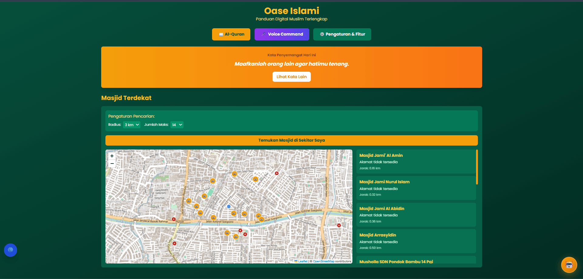 Oase Islami v1.8.0 screenshot 3