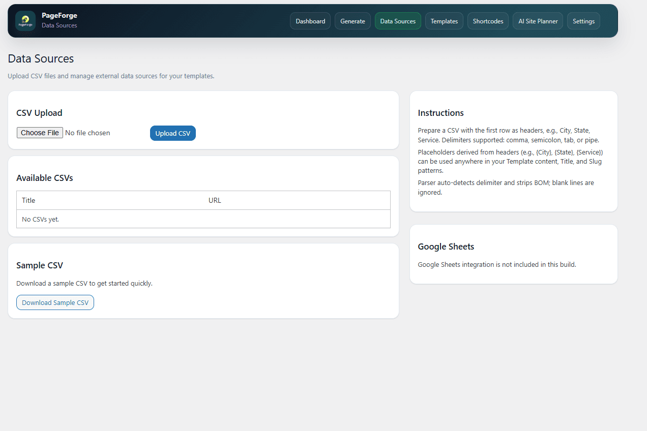 PageForge screenshot 5