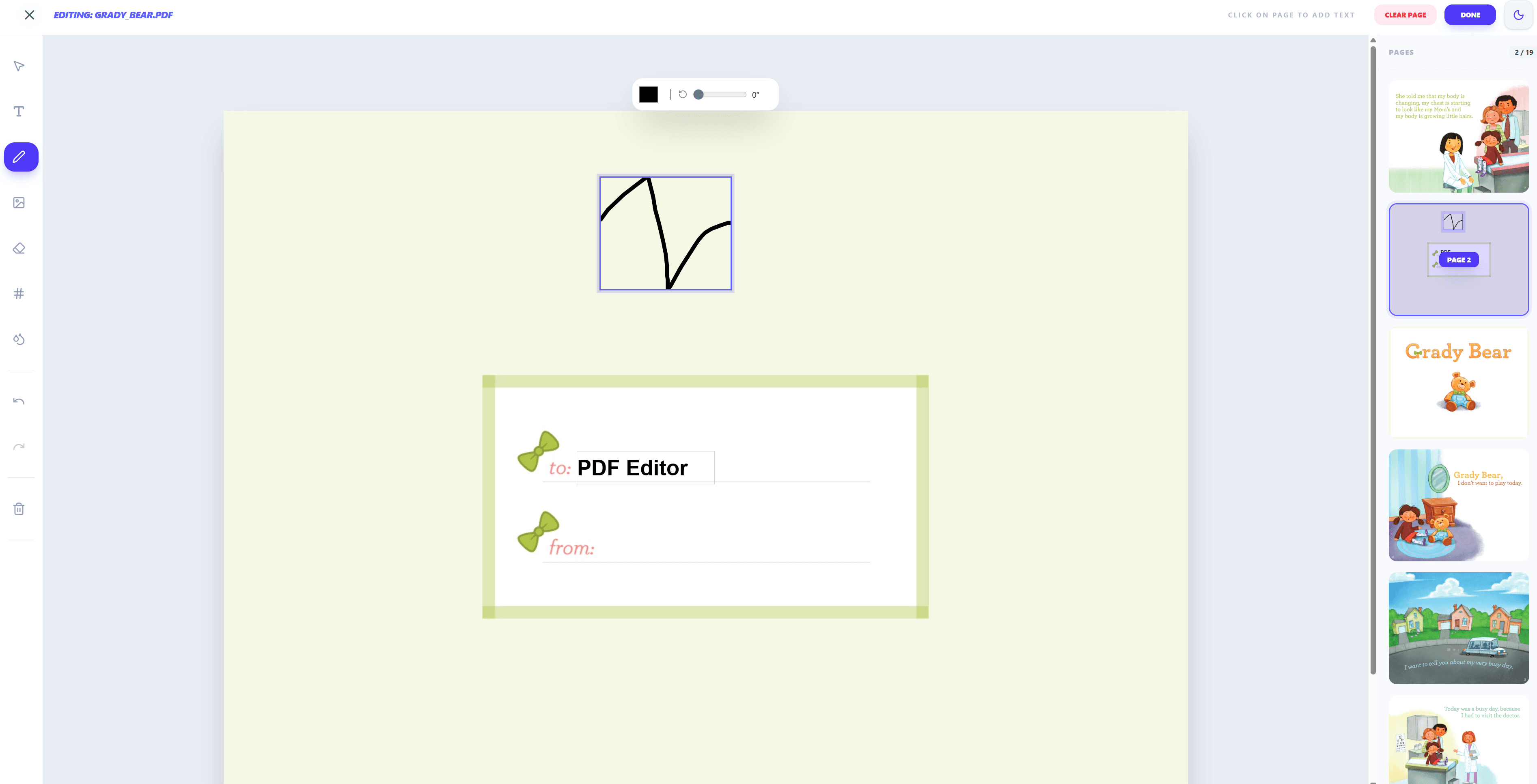 PDF Editor screenshot 8