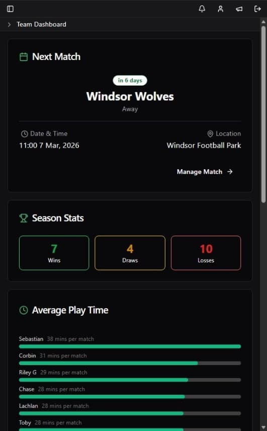 TeamVibe.app screenshot 1