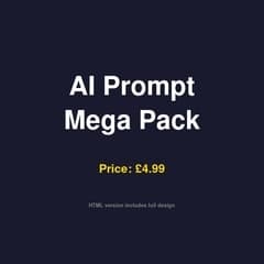 AI Prompt Mega Pack