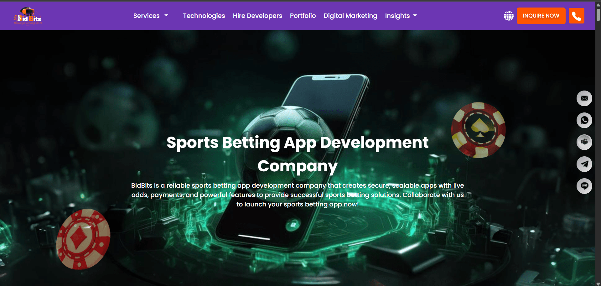 Sports Betting App Development Company screenshot 1