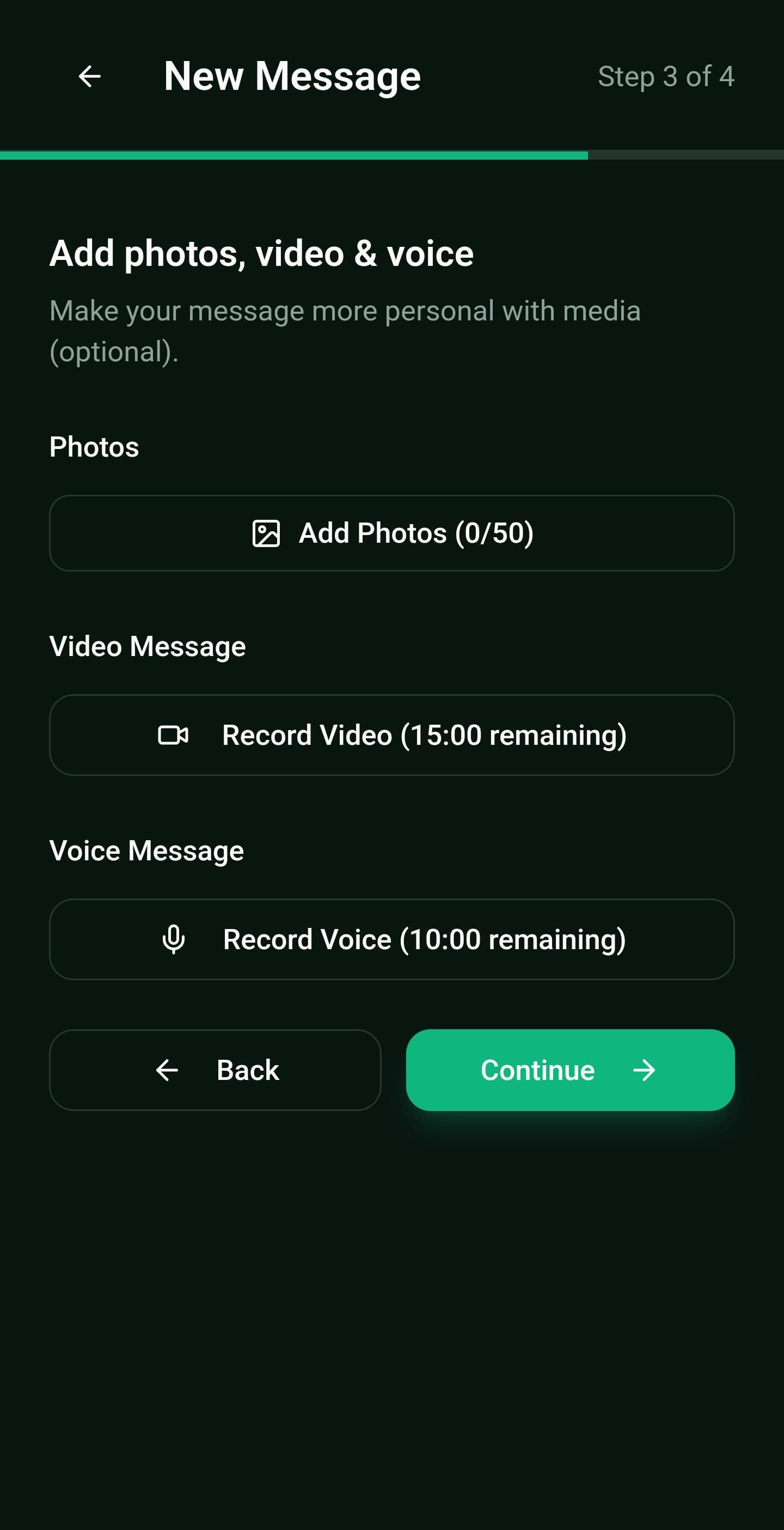 LastSend screenshot 3