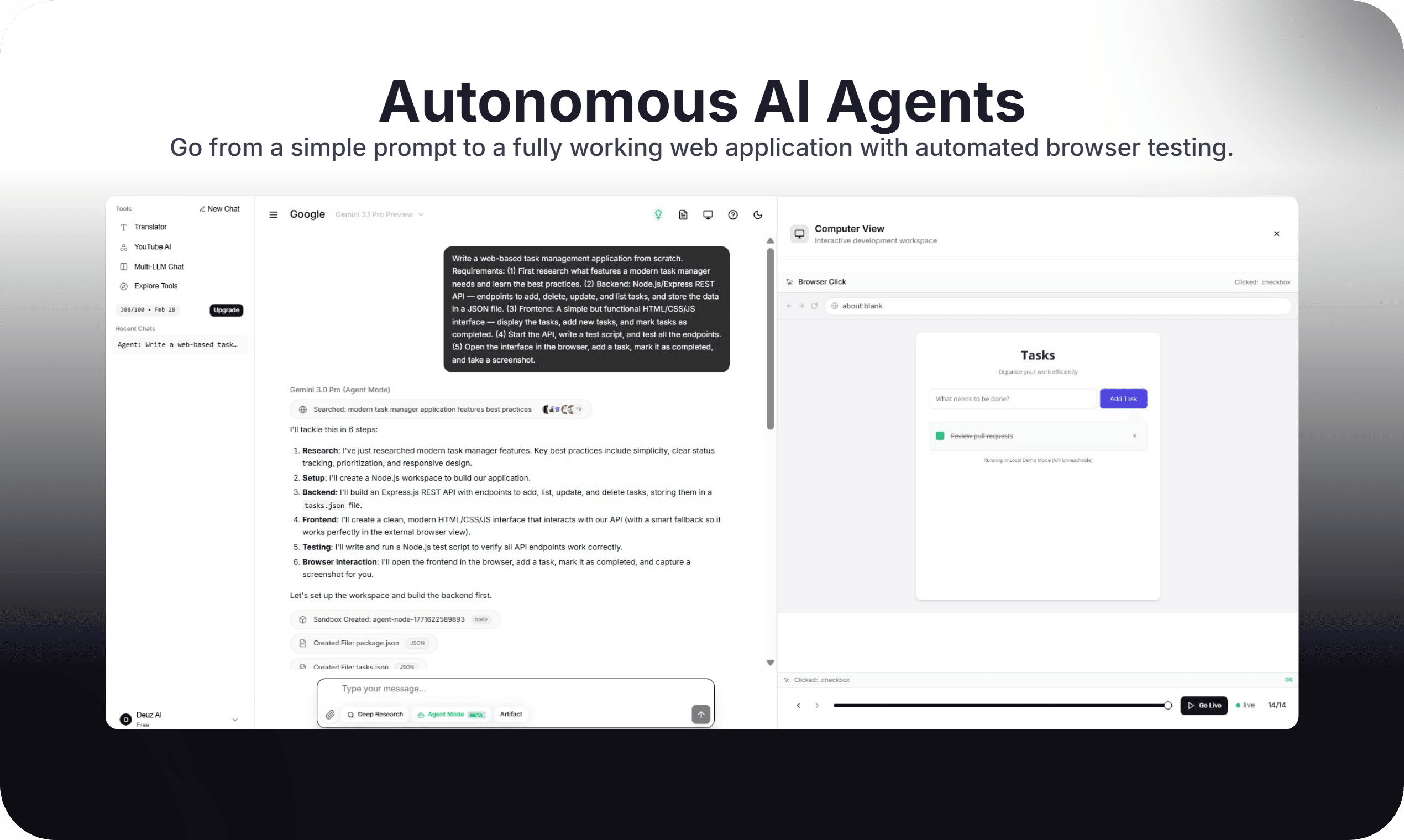 Deuz AI screenshot 10