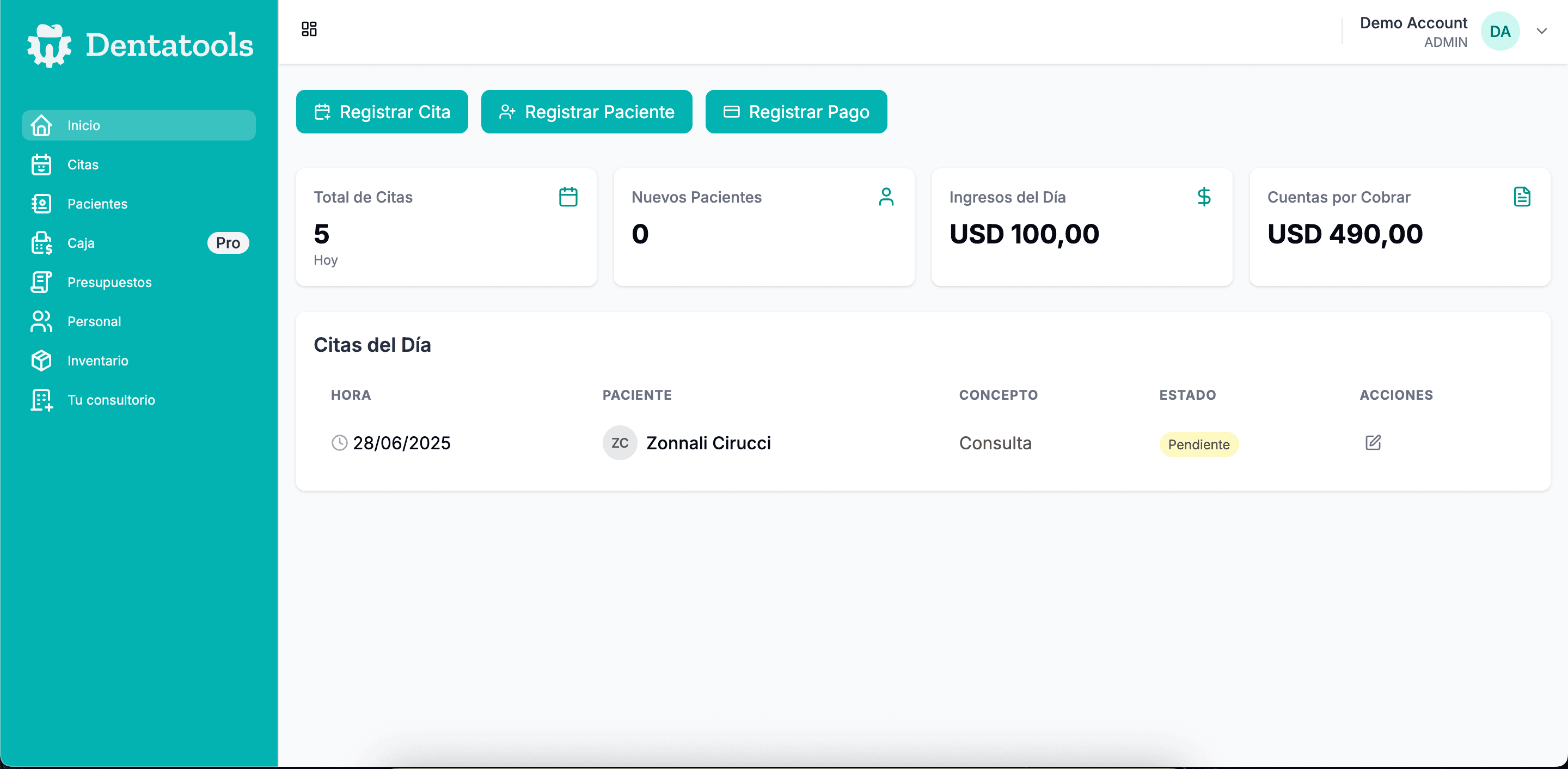 Dentatools screenshot 1