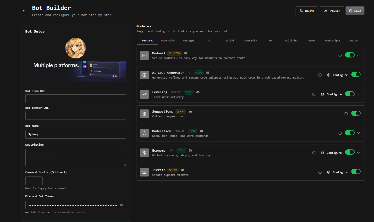 Build bots without Limits screenshot 3