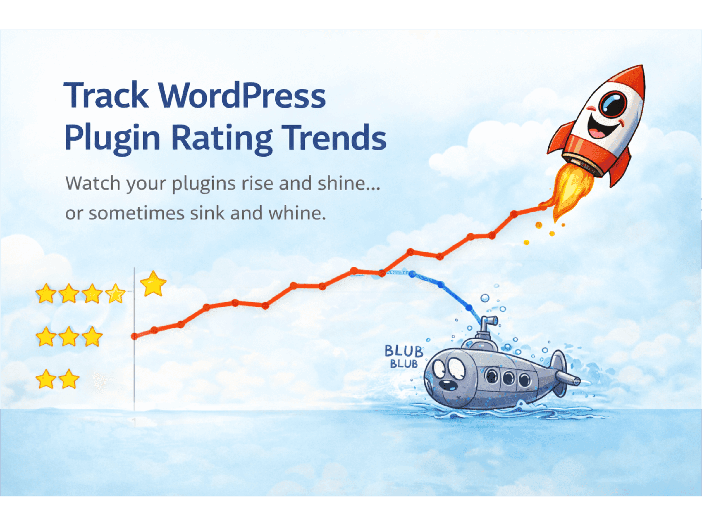 WordPress Plugin Rating Trends Extension screenshot 1