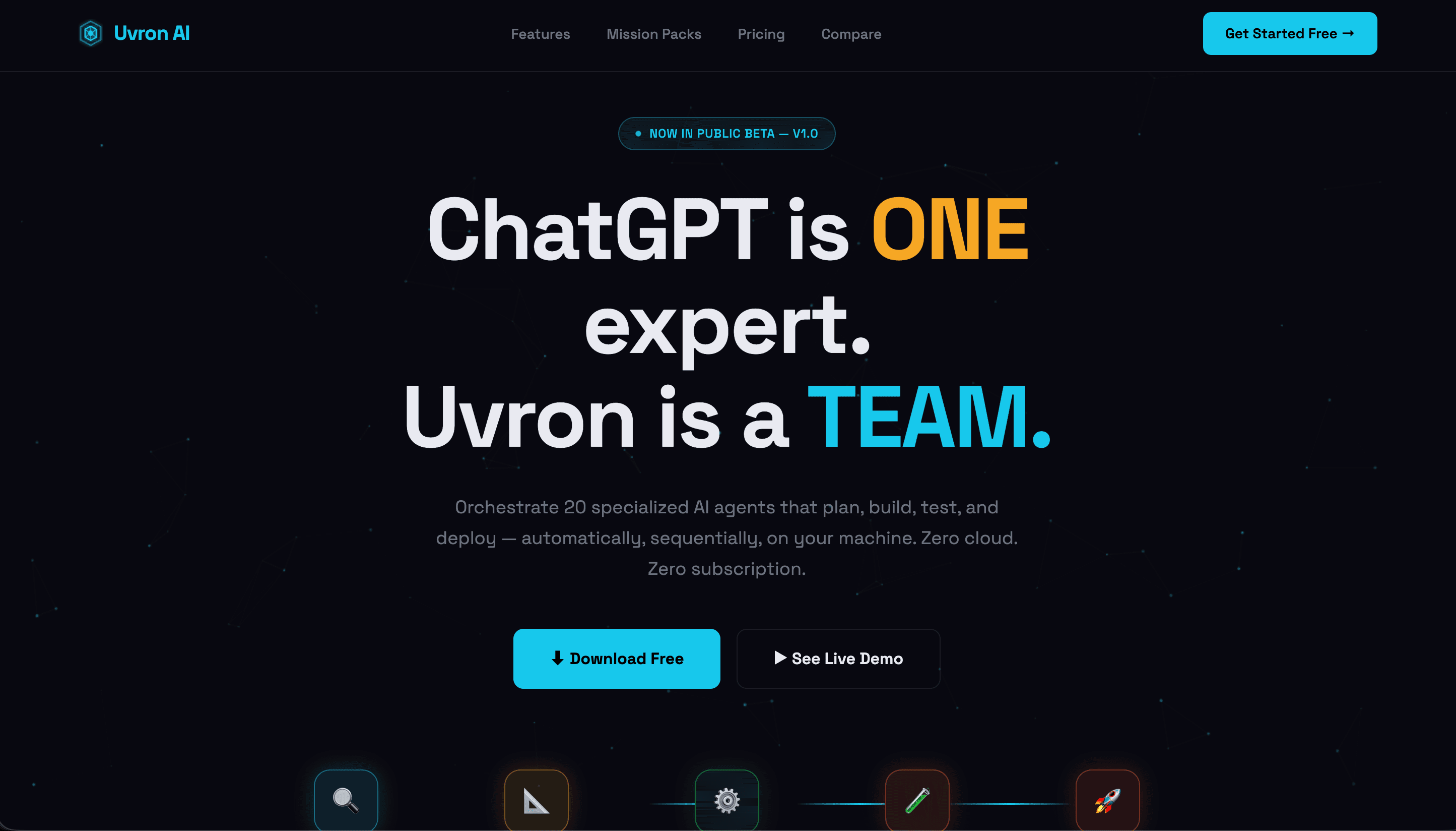 Uvron AI screenshot 2