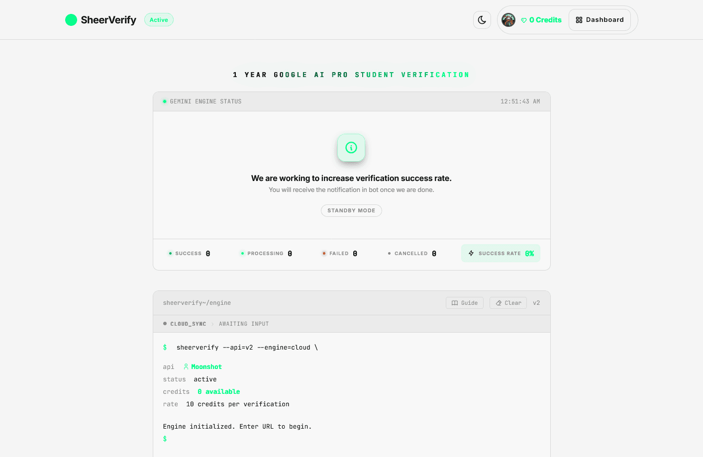 SheerVerify: 1-Year Gemini Pro Verifier screenshot 2