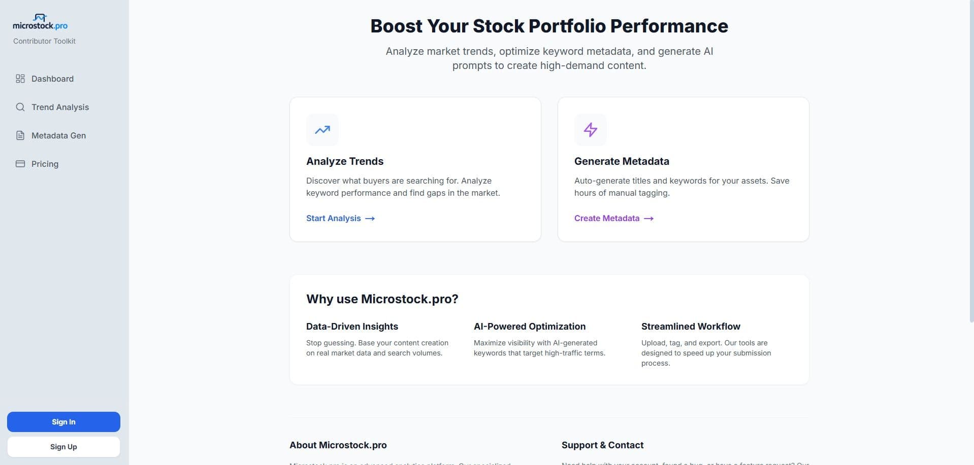 Microstock.pro screenshot 3