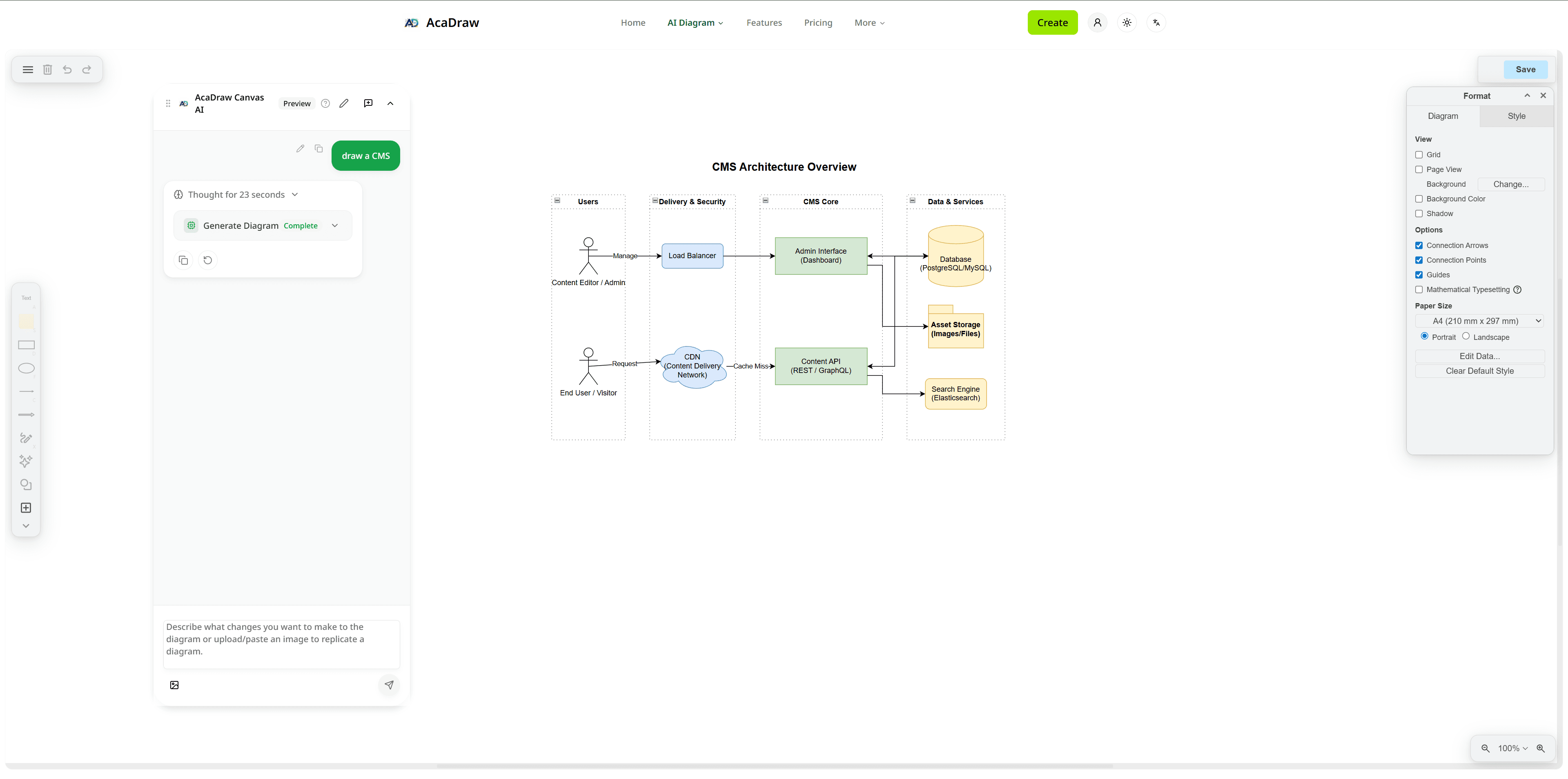 AcaDraw - AI Science Drawing Tool screenshot 7
