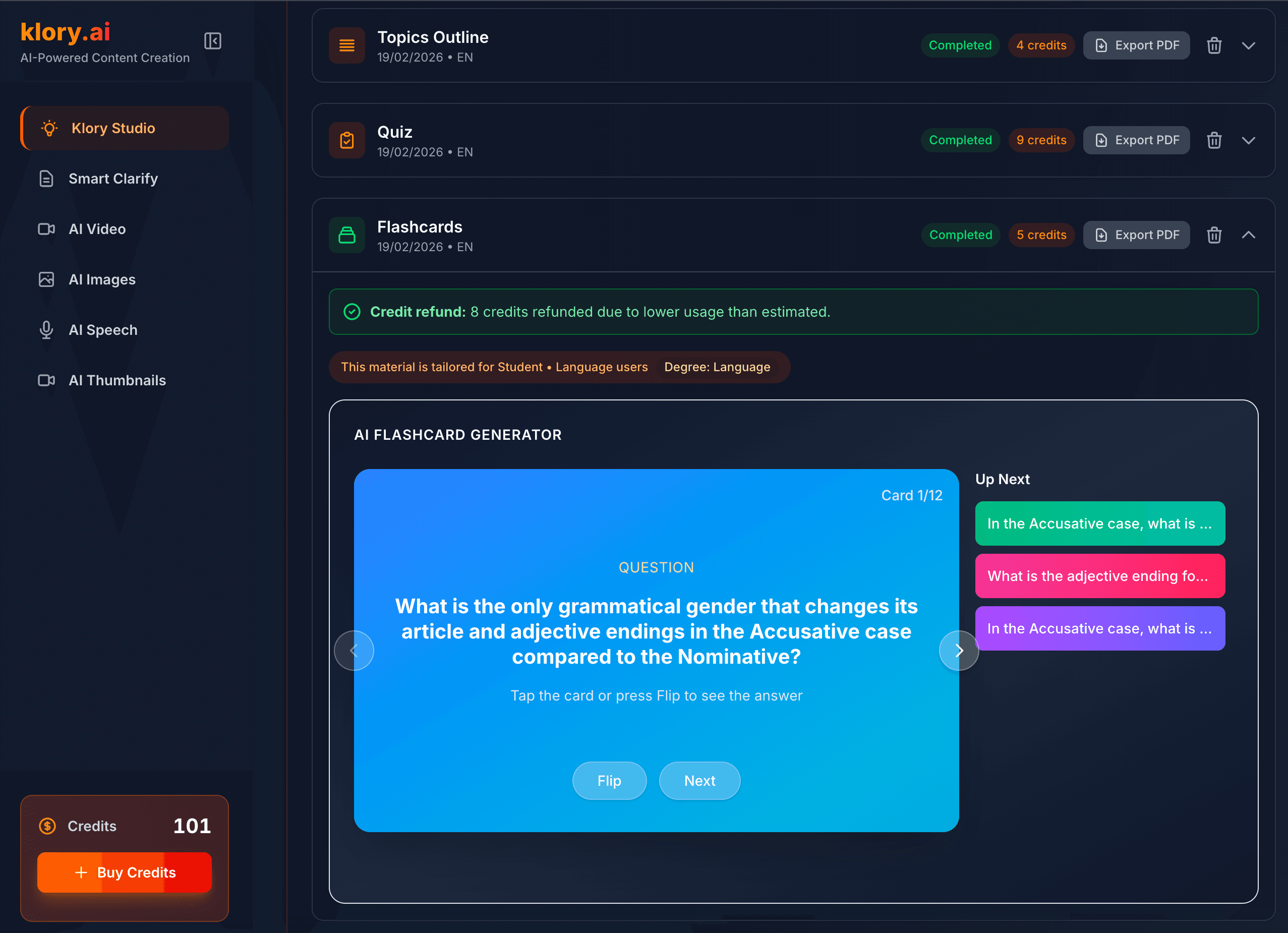 Klory.ai screenshot 7