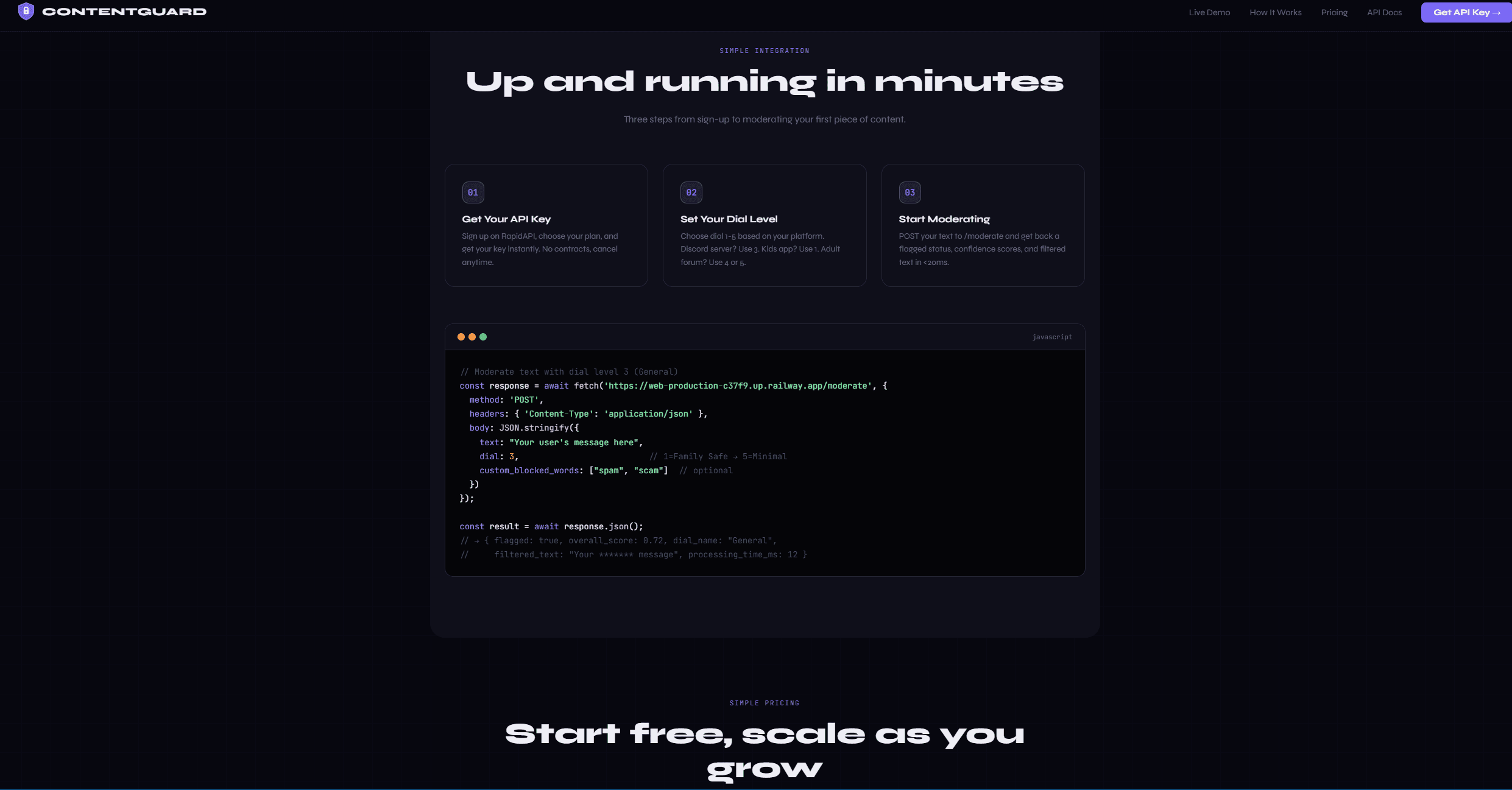 ContentGuard — Content Moderation screenshot 1