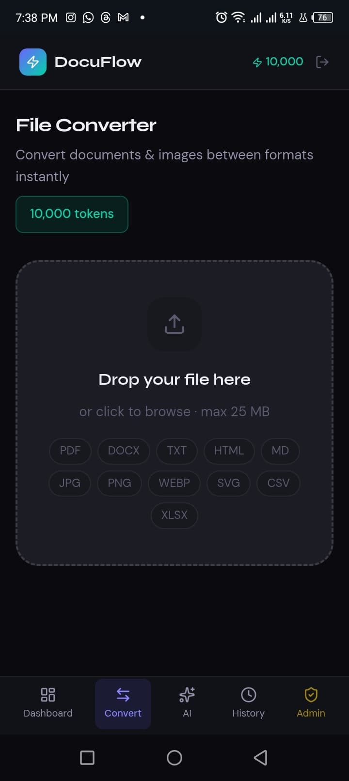 DocuFlow screenshot 2