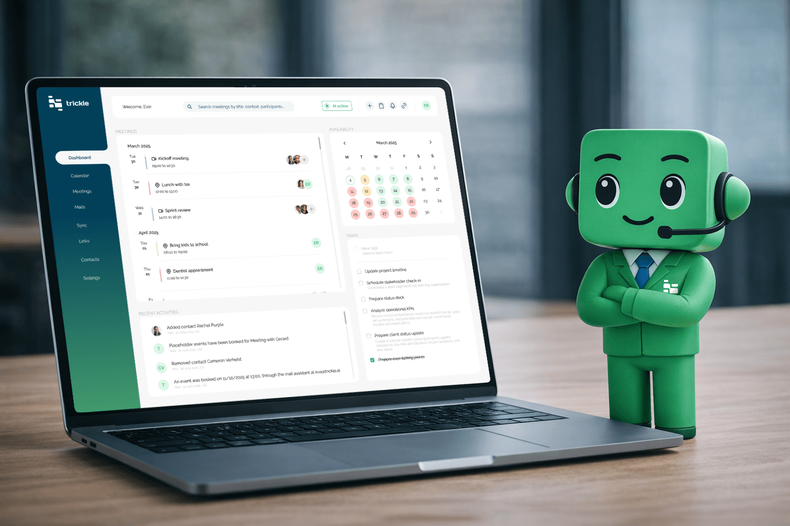 Trickle screenshot 2