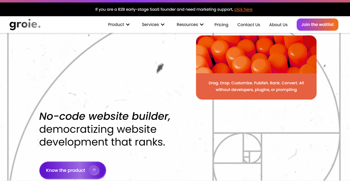 Groie - No-code website builder screenshot 8