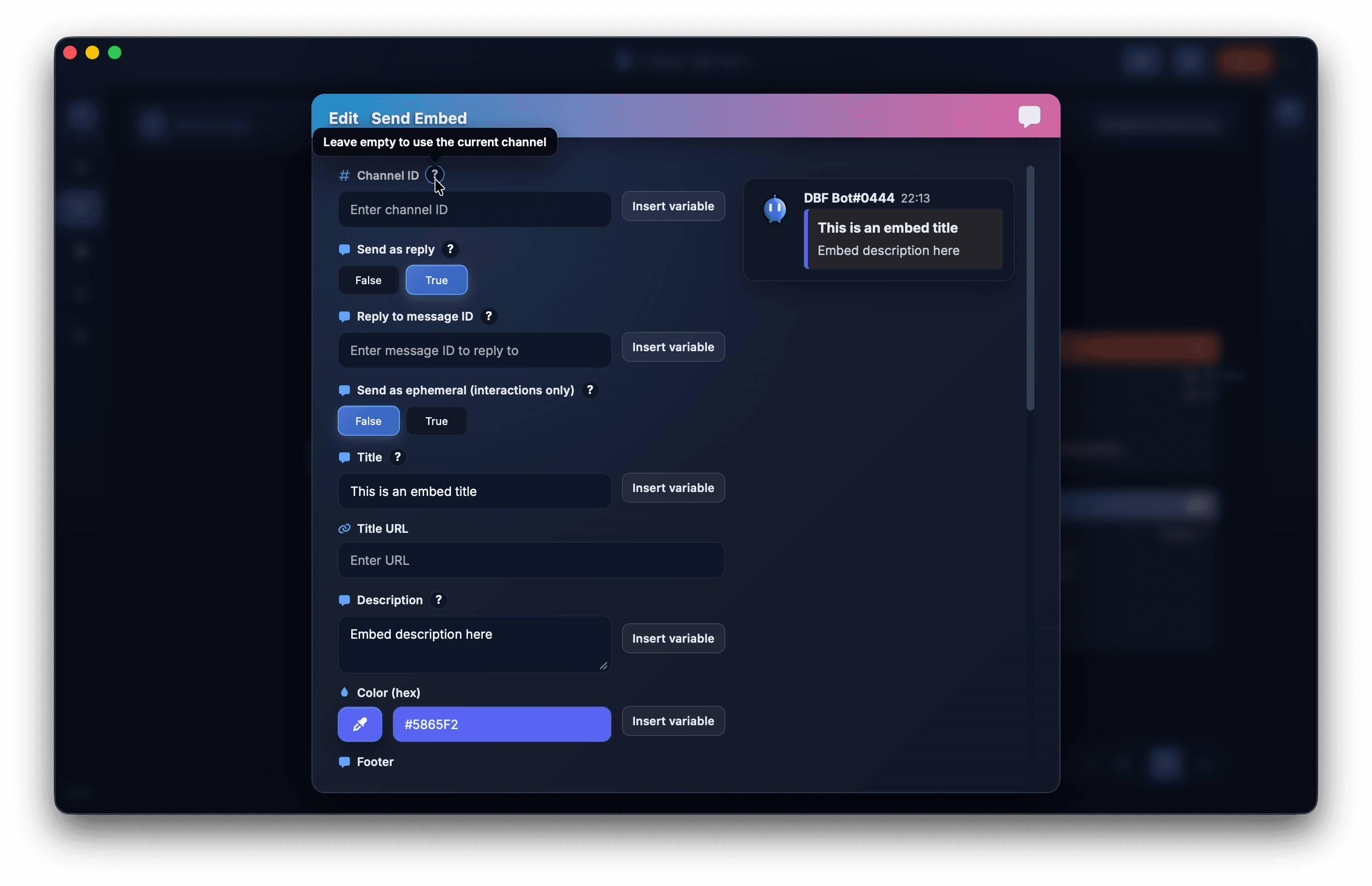 Discord Bot Factory screenshot 4