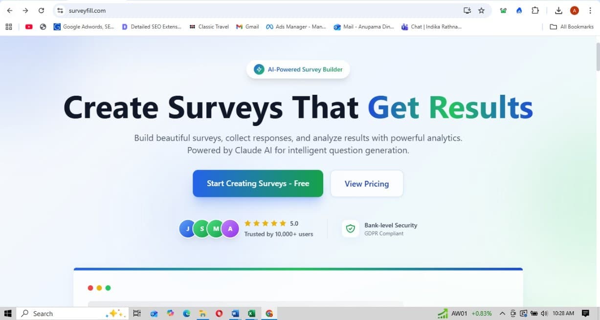 SurveyFill screenshot 2