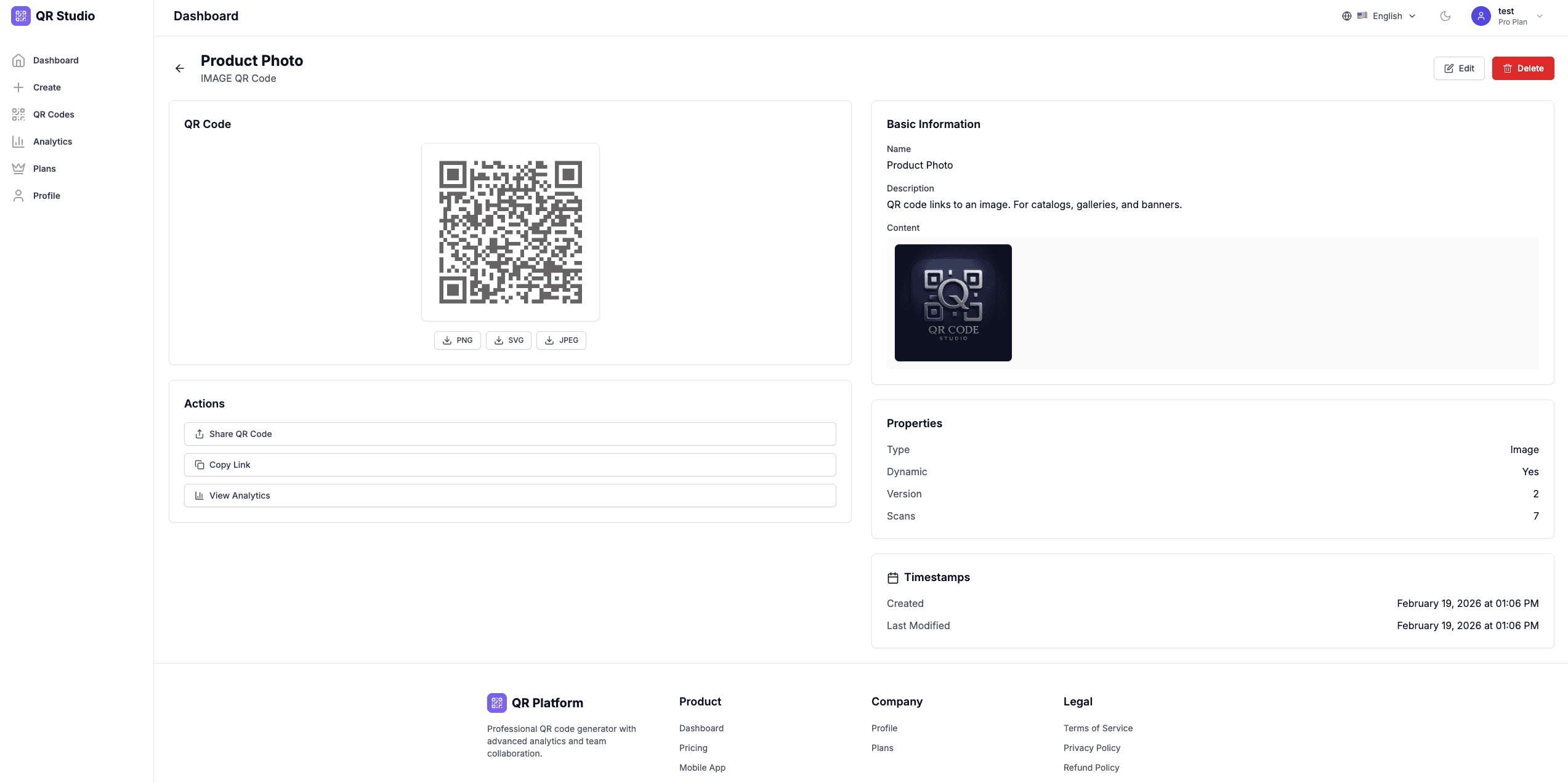 QR Studio screenshot 3