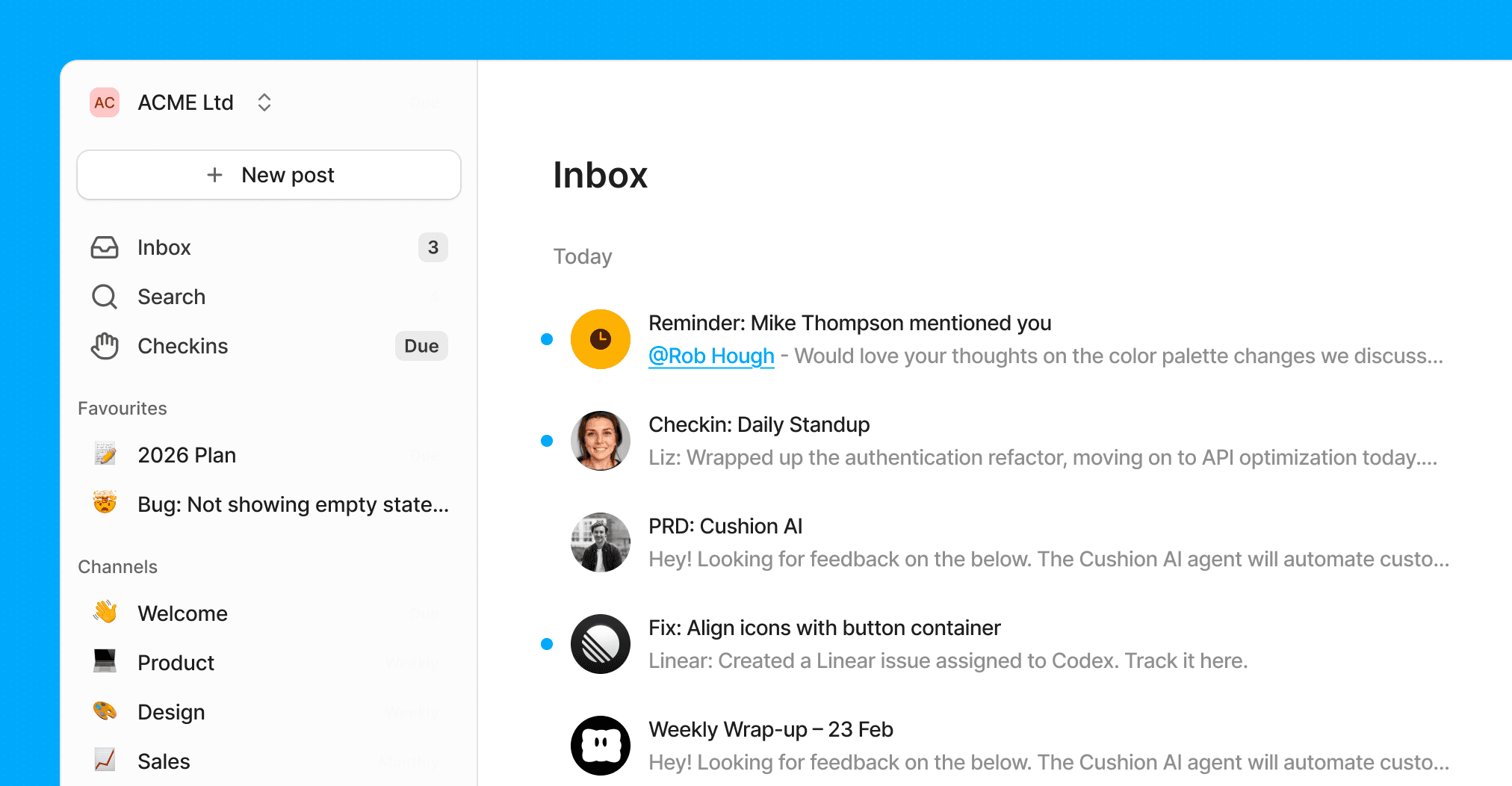 Cushion screenshot 2