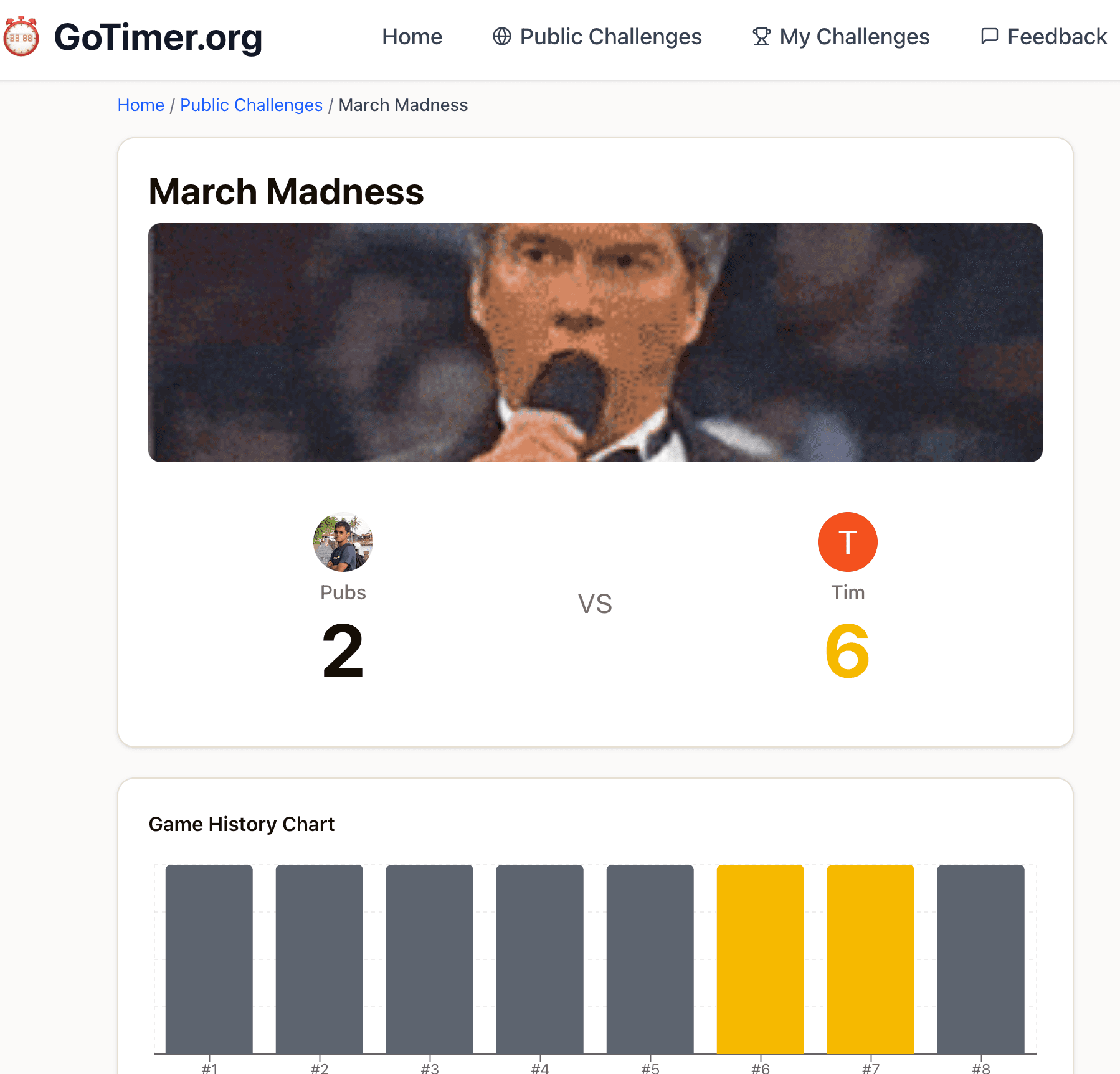 GoTimer.org screenshot 3