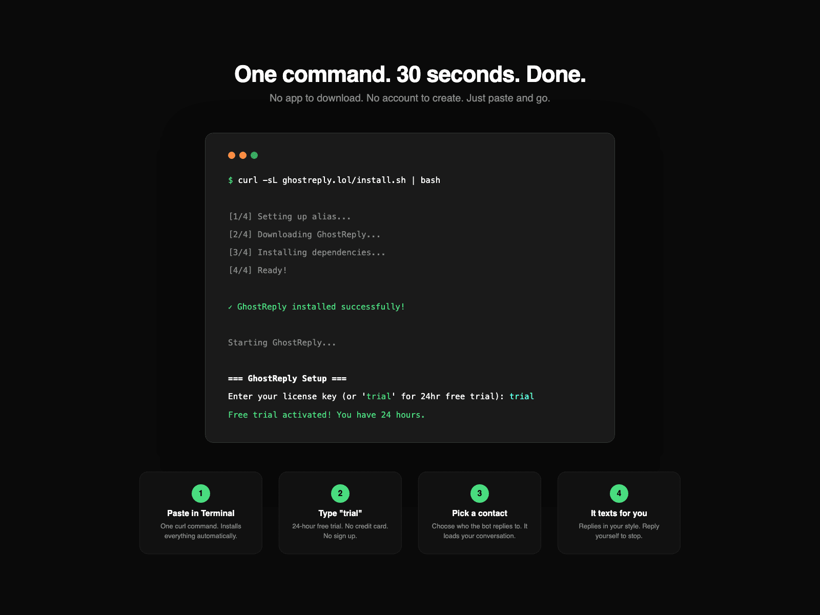 GhostReply screenshot 8