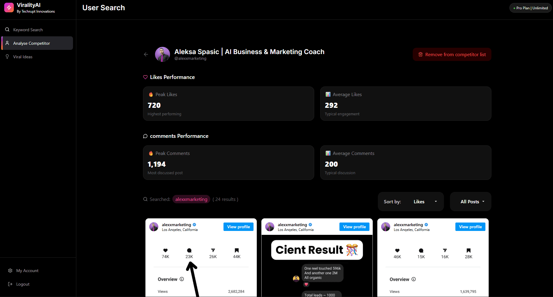 ViralityAI 2.0 screenshot 4