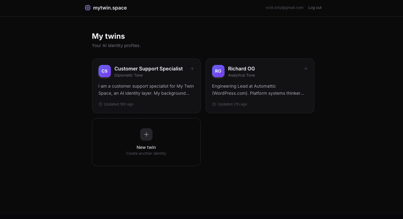 My Twin Space screenshot 1