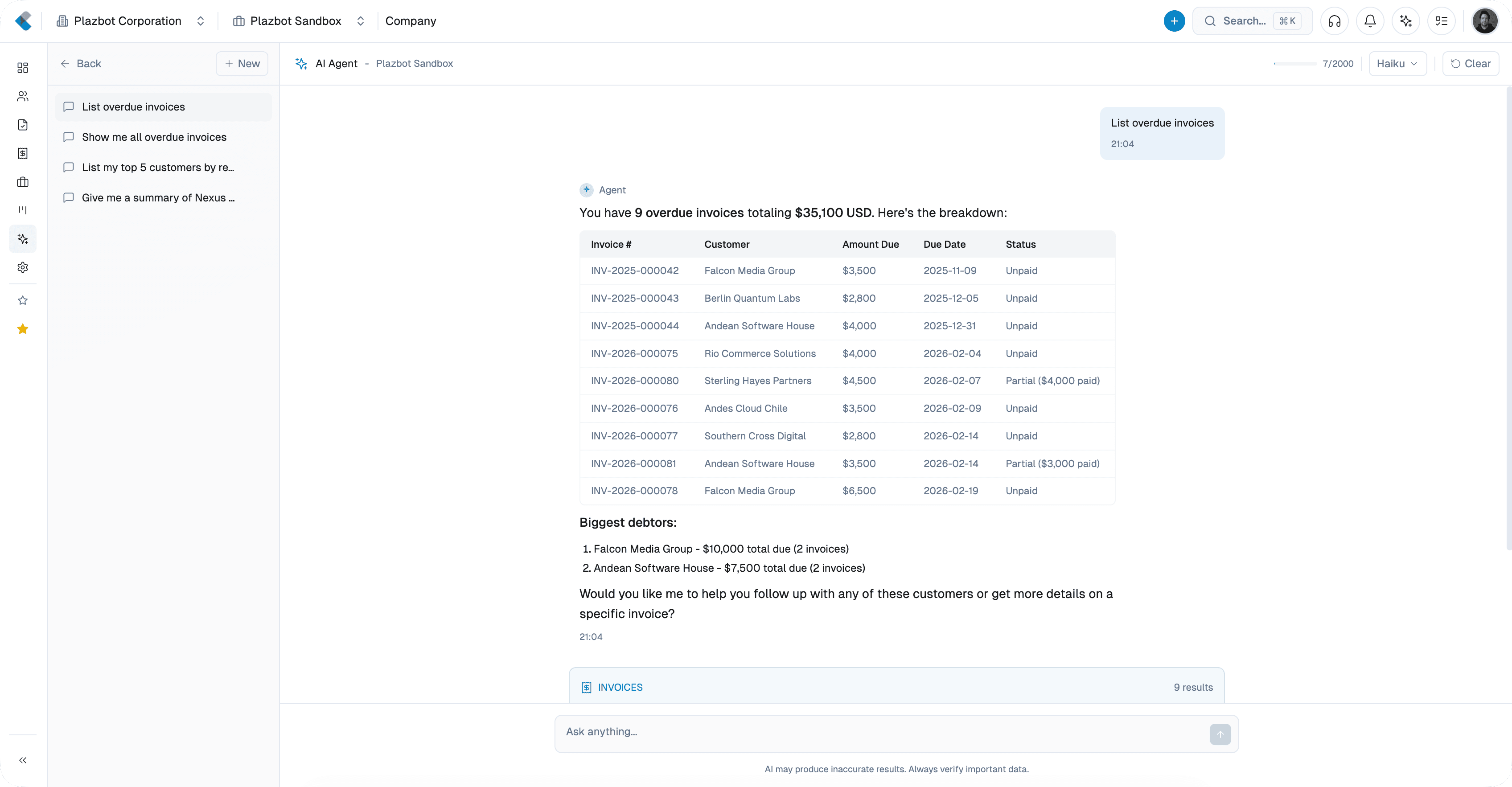 Corebill screenshot 8