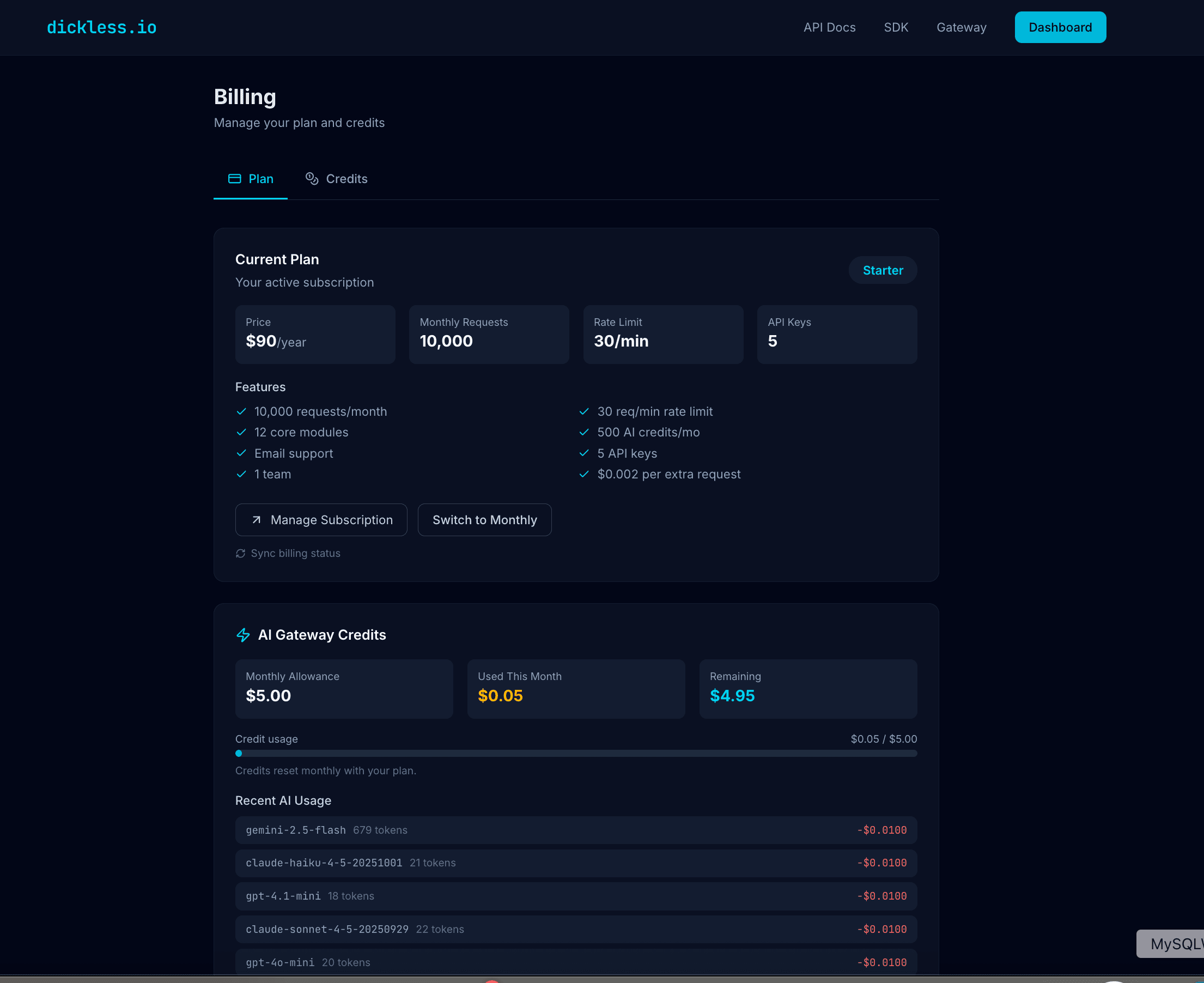 dickless.io screenshot 11