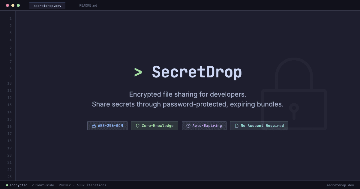 SecretDrop screenshot 3