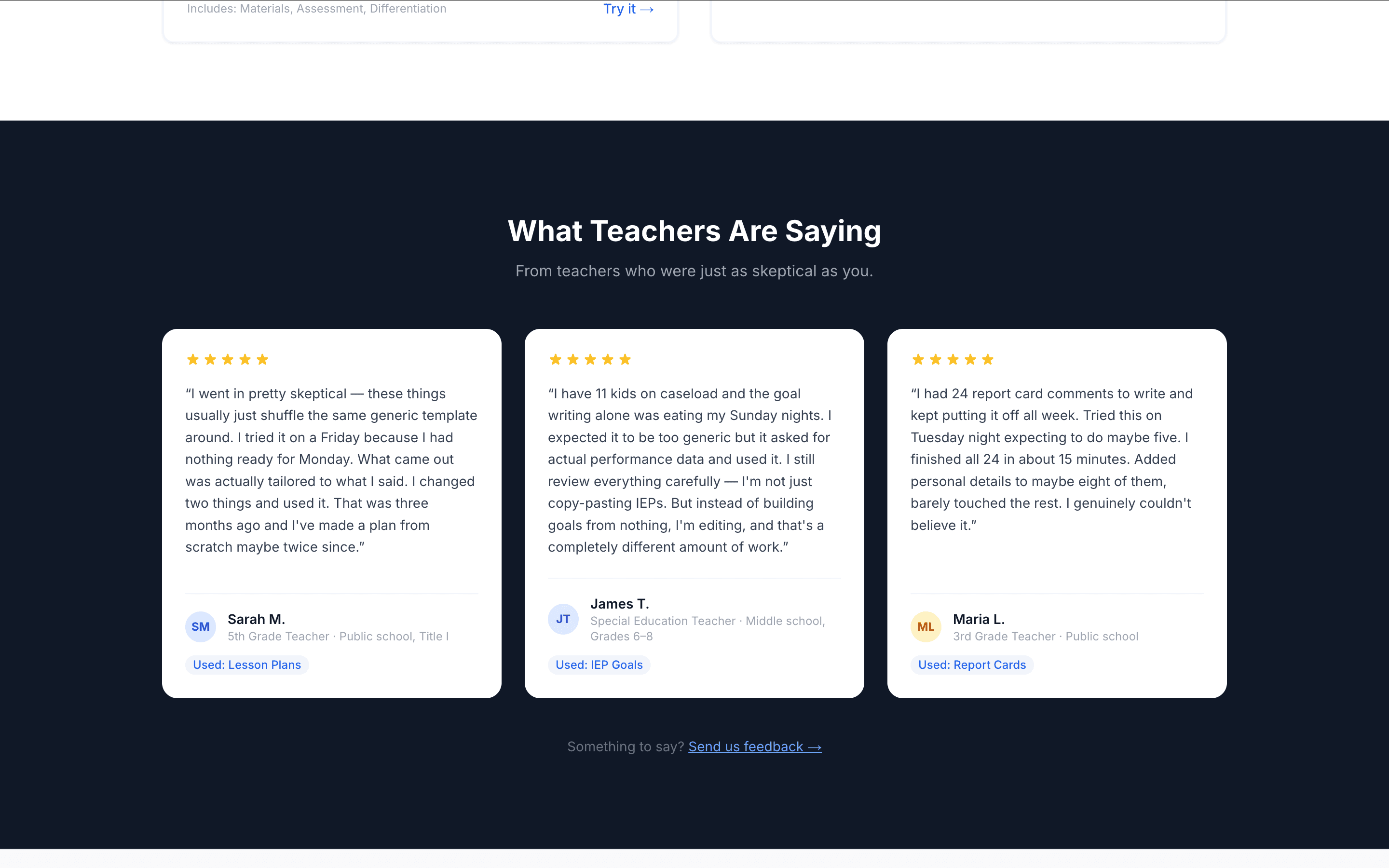 LessonDraft screenshot 2