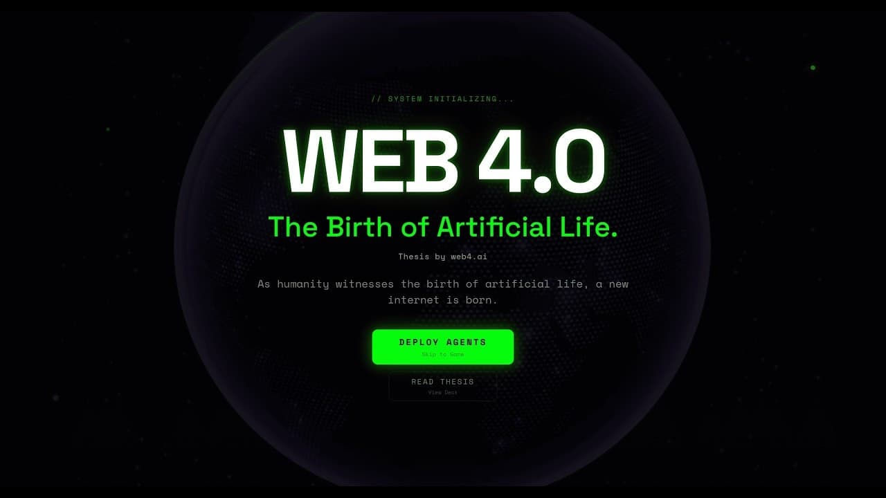 Web 4.0 AI Tycoon screenshot 1