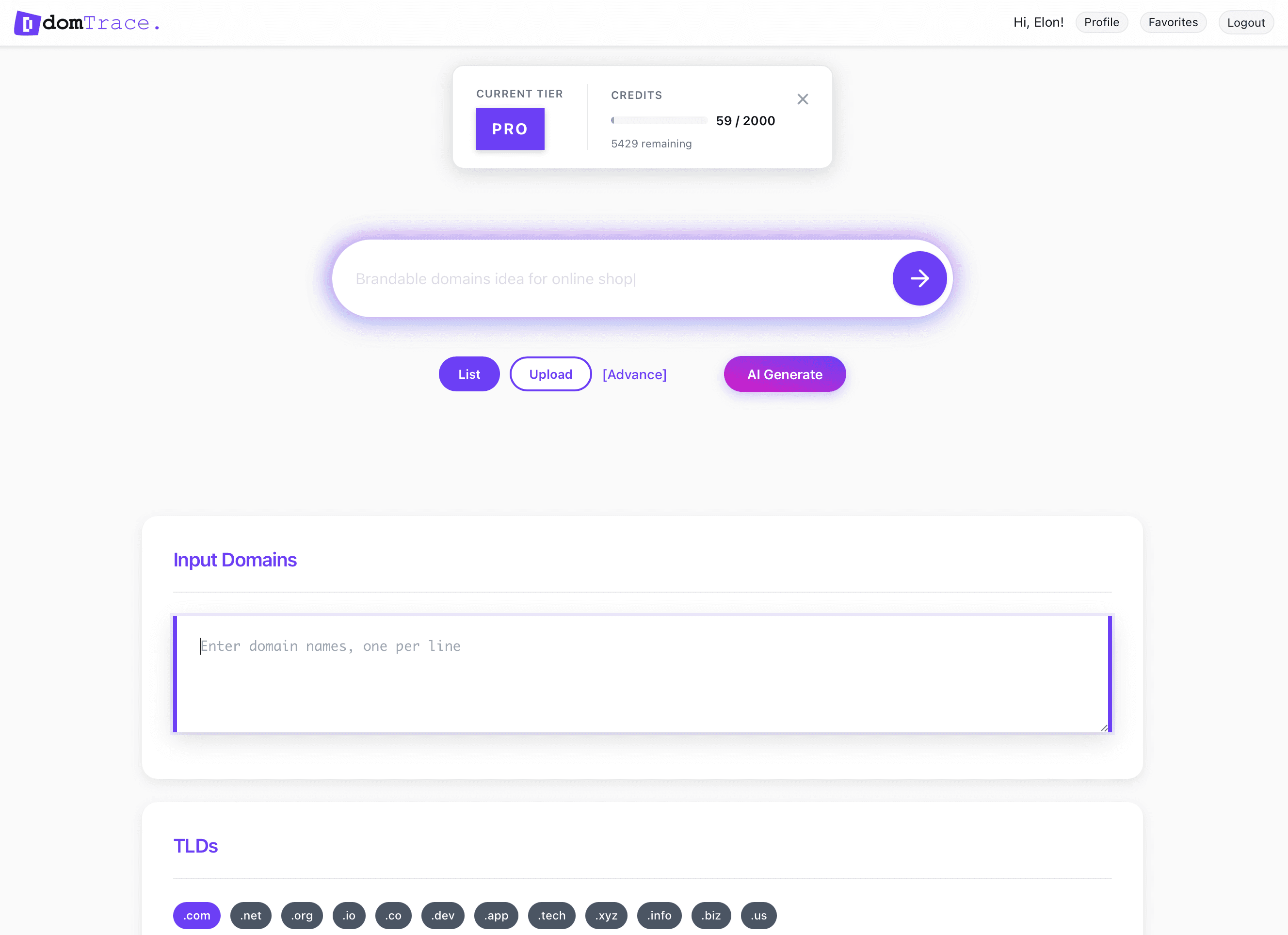 domTrace screenshot 4