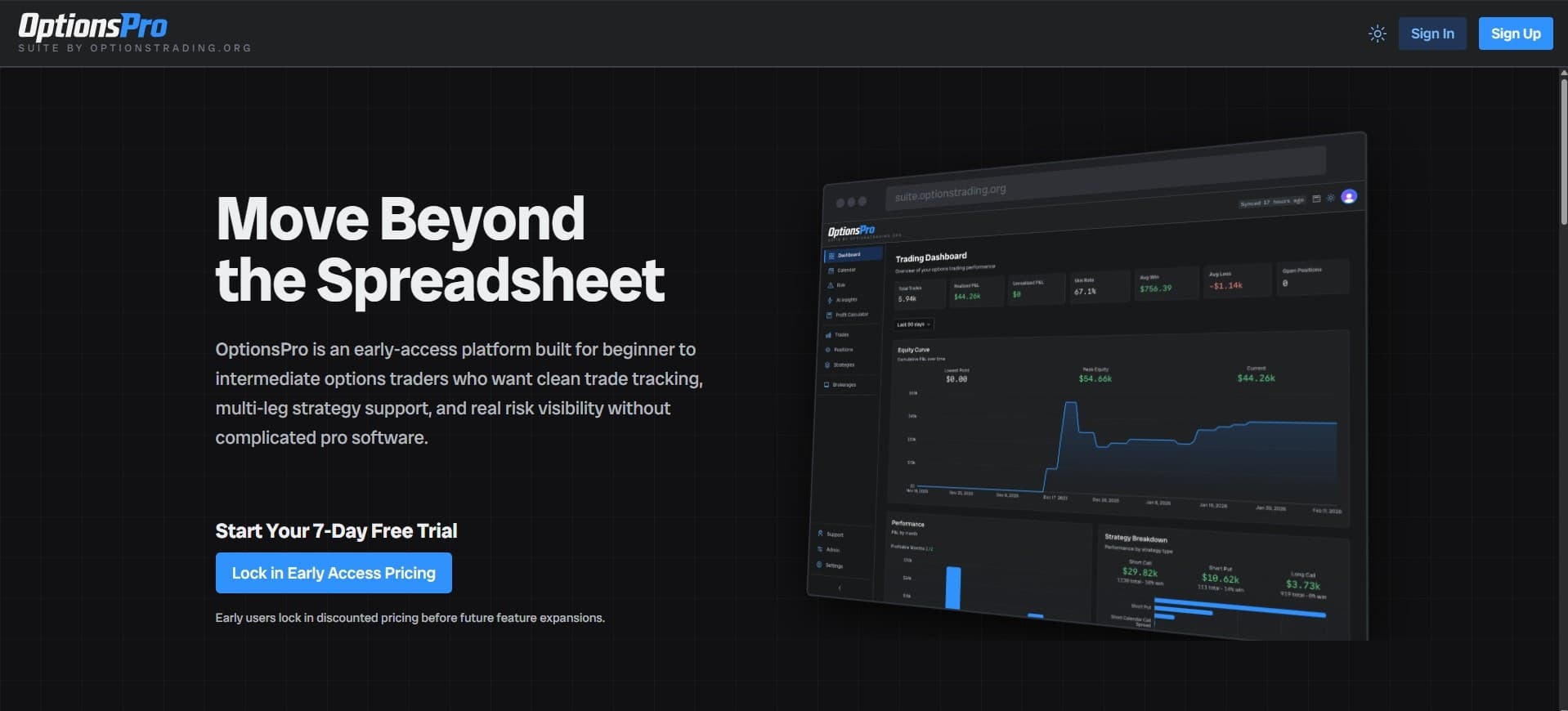 Options Pro screenshot 1