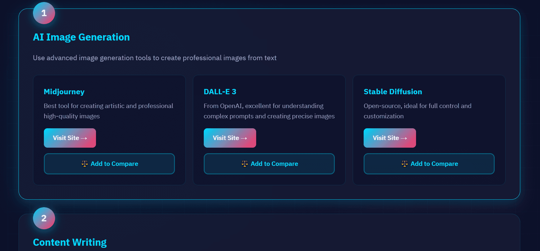 TheAImodels screenshot 1