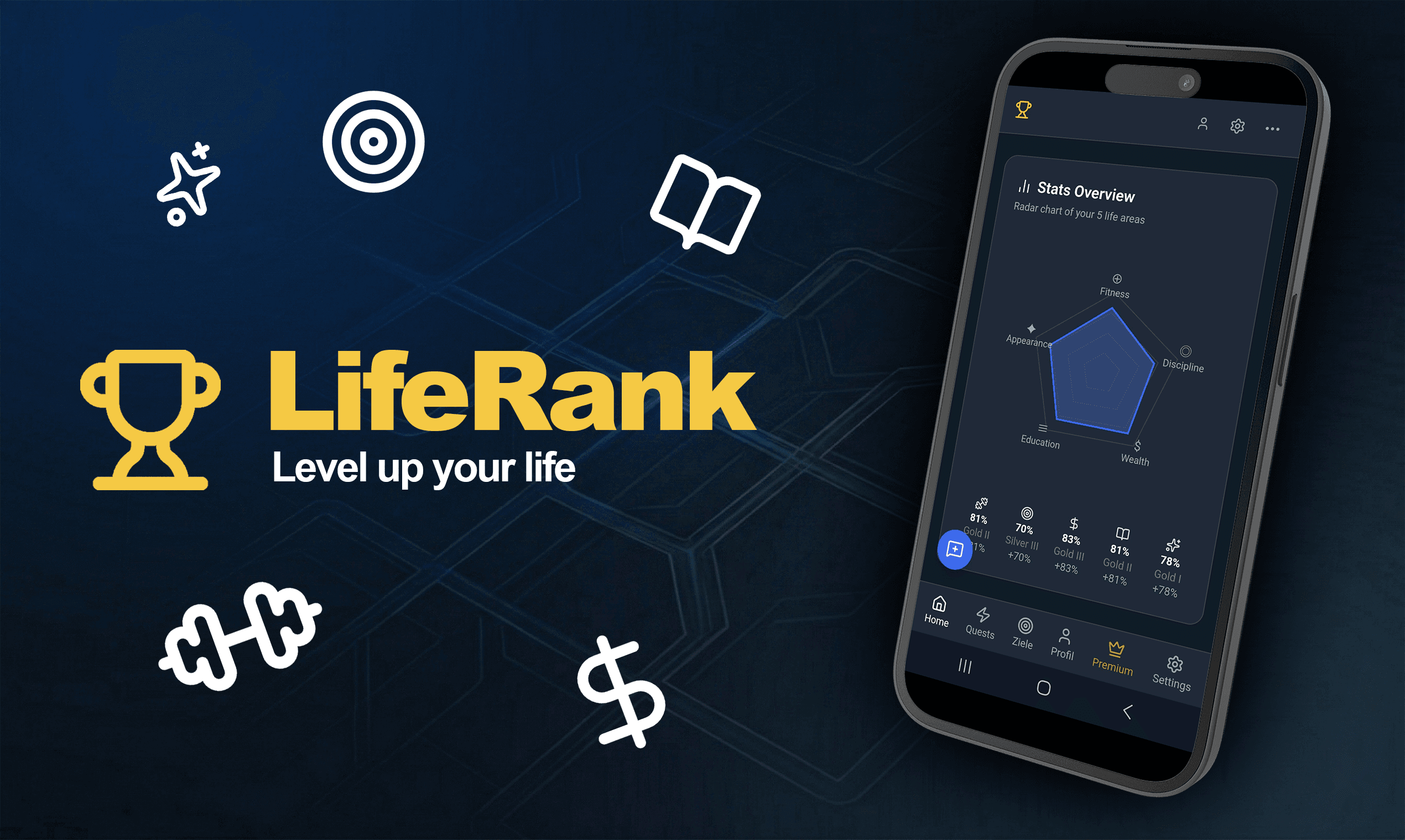 Liferank screenshot 1