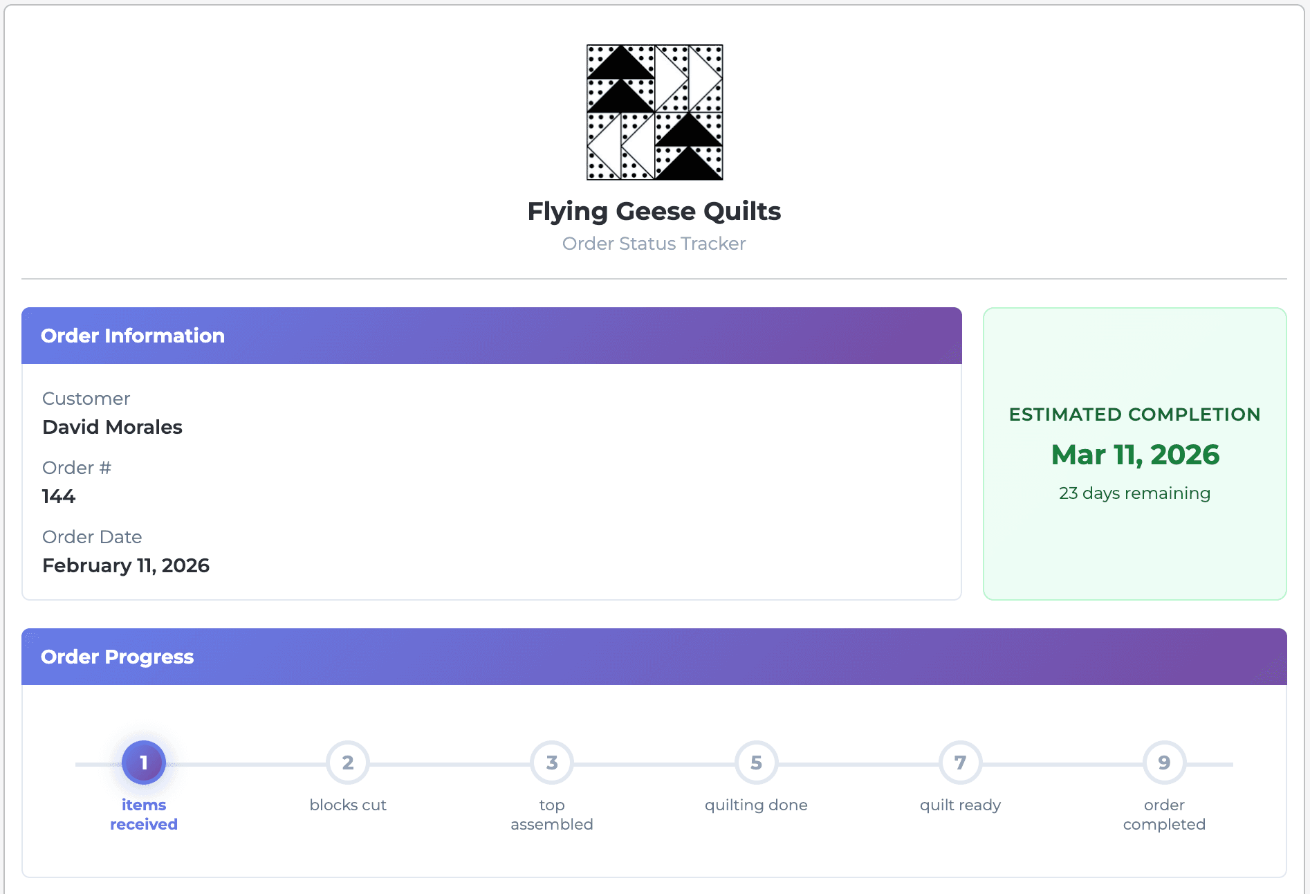 SewTracker screenshot 5
